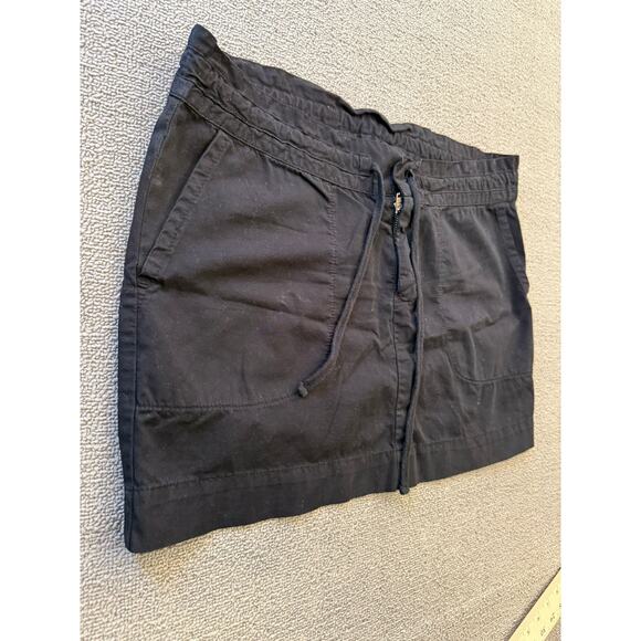 James‎ Perse Womens Size 28 Black Cargo Mini Skirt Drawstring Waist - Picture 7 of 10
